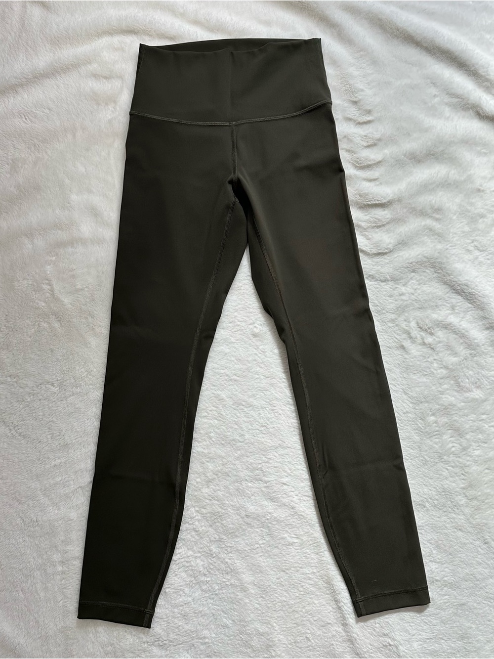Lululemon Wunder Under High Rise Tight 25" Luxtreme Dark Olive Green Size 4